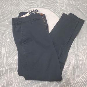 Hollister Navy Chino Pants, Size 28
